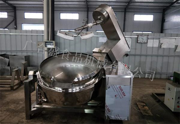 燃气行星炒锅400L的操作