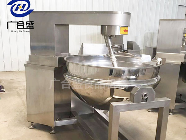 酱料大型搅拌电磁行星炒锅介绍
