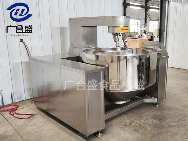 广合盛供应麻辣香锅底料炒锅 花生芝麻酱行星搅拌炒锅